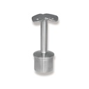 Support main courante terminaison 90°-316 poli miroir