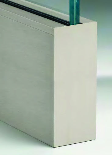 Embout de finition fermé pour profil DF810SP/DFS17, B72 H197 L1 DF810SP