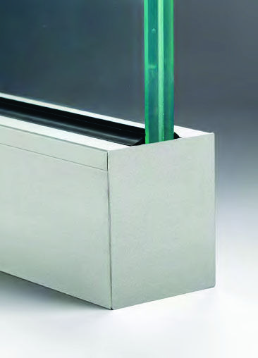 Embout de finition fermé pour profil DFP88/DFXP88, B62 H75 L1