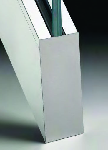 Embout de finition à pose inclinée pour profil DF810LM B72 H170 L1  