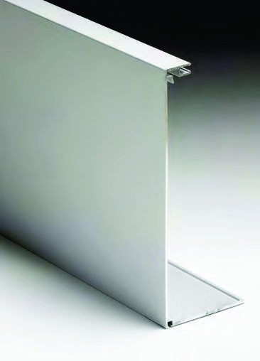 Profil de finition latéral et inférieur avec pare-gouttes pour DEFENDER 810SP, L3000 