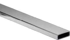 [DQA08/1] Barre rectangulaire, B20 H10 L1500  Chromé