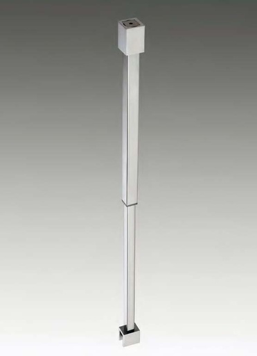 [MF300V/15] Barre télescopique, L300/550  Inox brillant
