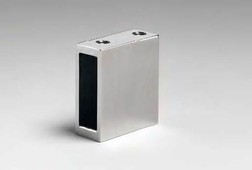 [DCCFT18/15] Fixation murale, B15 H40 L30  Inox brillant