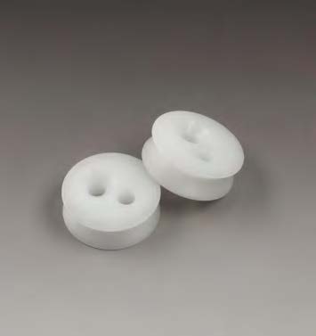 [ATEC5] Paire de fixations excentriques, B29 H10  Blanc