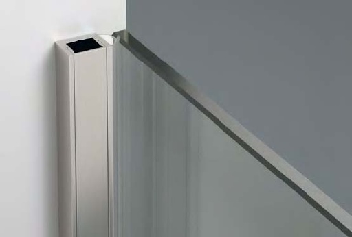 [BT3520/97] Profil de butée à 90°, B11.5 H14 L2000  Aluminium mat