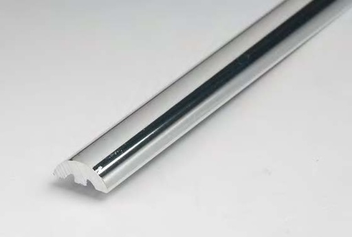 [PTUPSQD/91] Profil lèvre SQ, L1000  Aluminium brillant