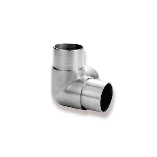 [190] Coude 90°avec prise poteau D42,4mm-304
