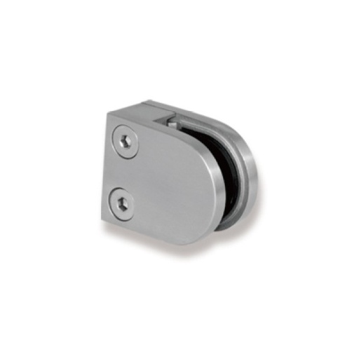 [260F] Pince à verre 6/8mm fixation sur plat-304