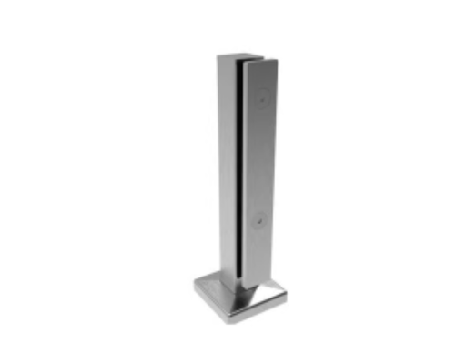 [281-040] Pince à verre carré piscine modèle longue Inox 316 