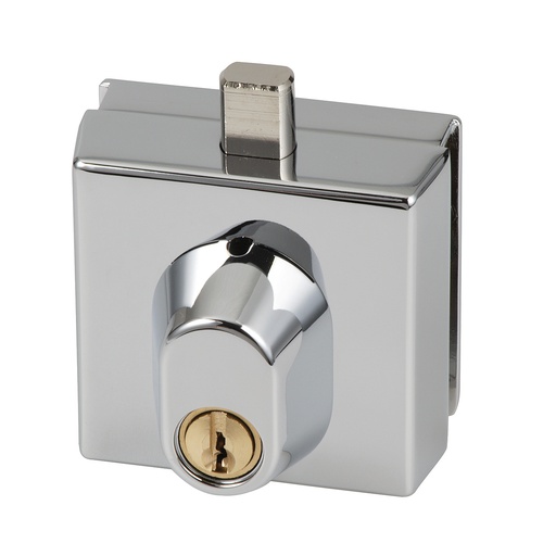 [1435.30.0S] Verrou cavalier sans encoche s'entrouvrant - Chromé brillant