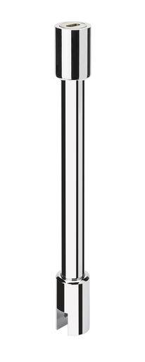 [1651.30.0D19] Barre raidisseur Ø19  verre/plafond lg: 600mm - Chromé brillant