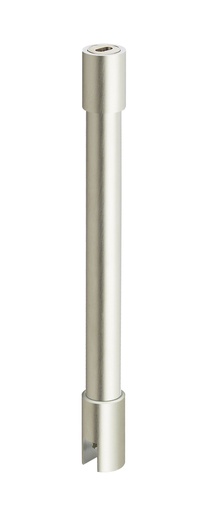 [1651.35.0D19] Barre raidisseur Ø19  verre/plafond lg: 600mm - Effet inox