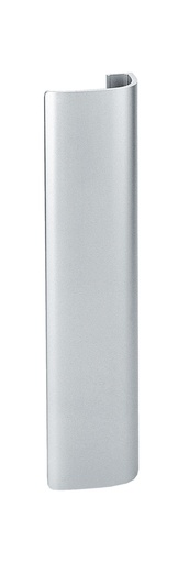 [1654.10.0] 2 poignées aileron lg 400mm entr'axes 300mm - Alu anodisé argent satiné
