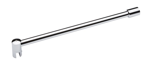 [1657.30.0D19] Barre raidisseur Ø 19 mm  mur/verre lg: 1200mm - Chromé brillant