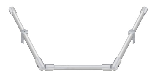 [1668.31.0D19] Barre raidisseur Ø 19 mm 3 volumes 3x lg: 1200mm - Chromé mat