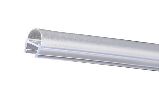 [1806.66.3MR] 1 joint avec bourrelet pour verre 8mm - Translucide