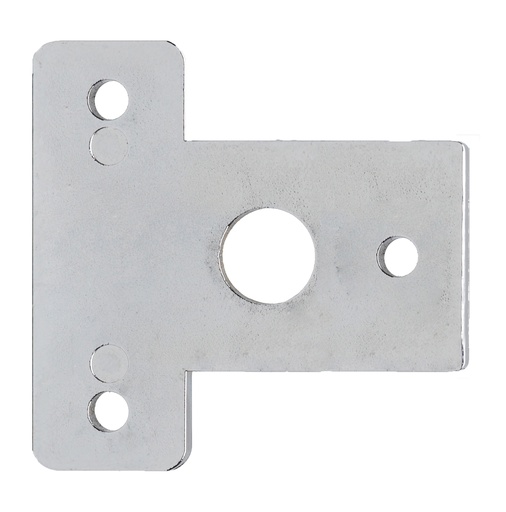 [2814.30.1] 10 cales plastiques ép: 4mm pour charnières réf: 3261 - Chromé brillant