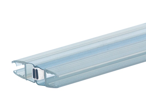 [2903.66.3] 2 joints magnétiques glace/glace pour verre bombé - Translucide
