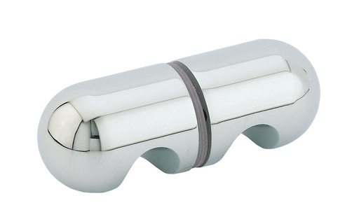[3066.30.0] 1 bouton double diam:32mm - Chromé brillant
