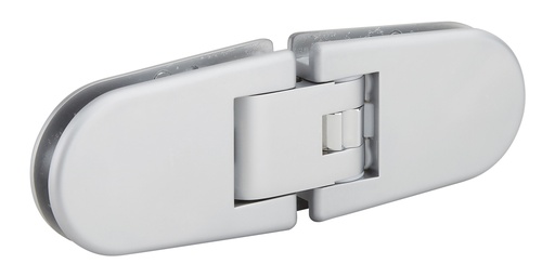 [3162.31.0RNS] 1 charnière double Maréva réglable pour verre ép: 6 et 8mm - Chromé mat