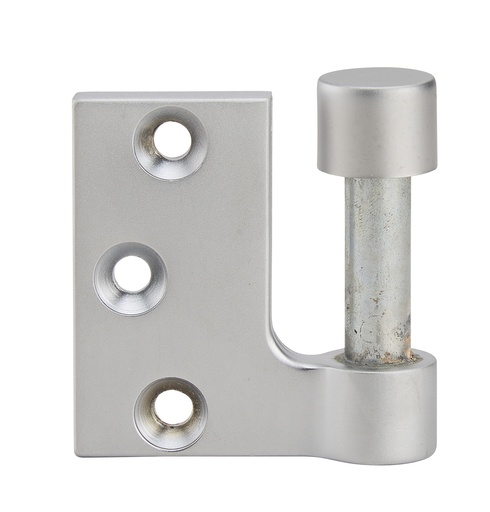 [3204.31.0] Fiche à entailler Lagune réversible pour huisseries bois, s’utilise avec les paumelles 4200 et 4201 - Chromé mat