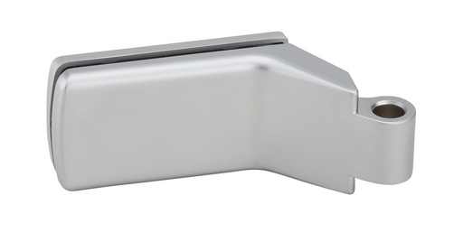 [4200.31.0] 1 paumelle Lagune pour feuillure de 35mm pour verre ép:8/10mm - Chromé mat
