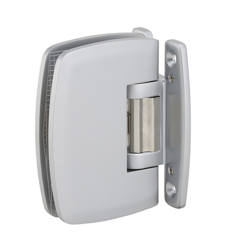 [4861.31.0] 1 charnière simple Swingo à rappel automatique verre de 8/10/12mm blocage ouverture 90° - Chromé mat