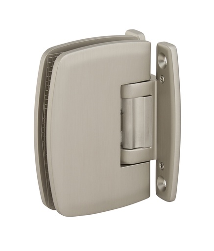 [4861.35.0] 1 charnière simple Swingo à rappel automatique verre de 8/10/12mm blocage ouverture 90° - Effet inox