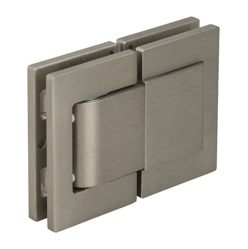 [4962.36.0SQE] 1 charnière Hydraulique double Freeline à rappel automatique verre de 8/10/12mm - Alu anodisé Aninox