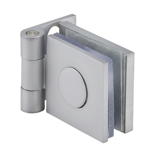 [5502.31.0] 2 charnières simples 25x33,5mm - Chromé mat