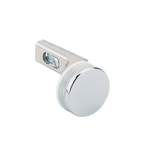 [5503.30.1] 2 charnières simples rondes diam: 36mm avec blocage - Chromé brillant