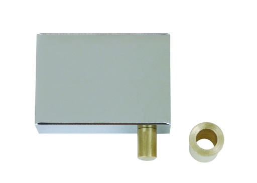 [5630.30.1] 2 pinces à pivot 27x40mm - Chromé brillant