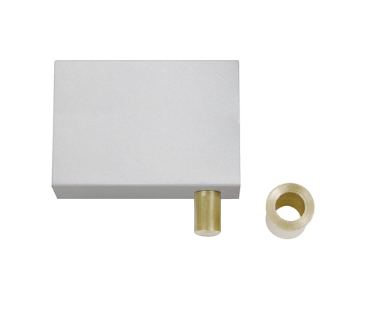 [5630.31.1] 2 pinces à pivot 27x40mm - Chromé mat