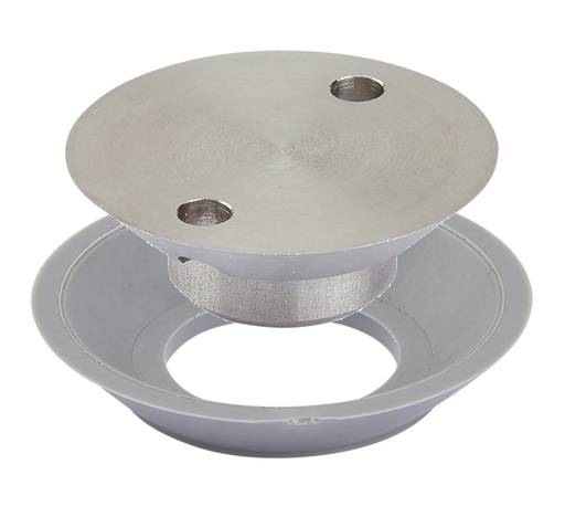 [5725.15.0] 50 Soucoupes inox + 50 bagues pour 5725 - Inox brossé