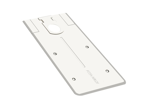 [AC619EA.16] Plaque de recouvrement pour série DC450 format : 129 x 289 mm - Inox poli
