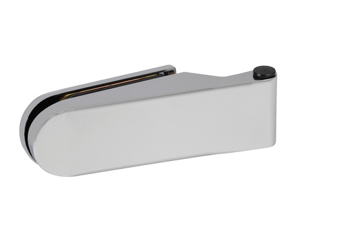 [V505.2.12] 1 Paumelle pour feuillure de 24 mm, s’utilise avec les fiches 4208 - K3172 - Alu anodisé argent brossé