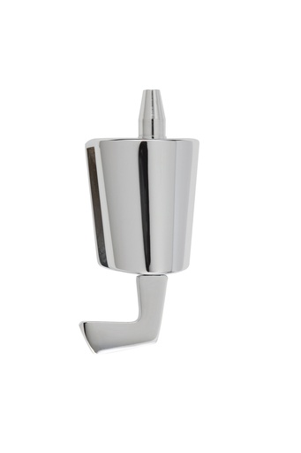 [1446.50.0] Loqueteau à tirette sans encoche verre 8 et 10mm - Laqué 