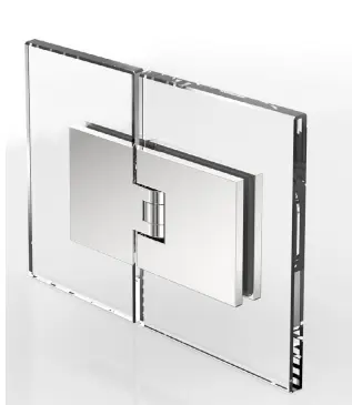 [8182ZN1] PENTURE BATTANTE DE D. V.-V. 180°,P600   CHROME MAT 