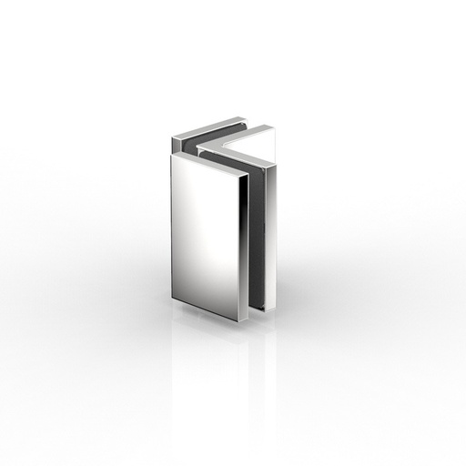 [8196ZN10-SN] CONNECTEUR D'ANGLE VER-VER 90°,FLAMEA+   NICKEL BRILLANT 