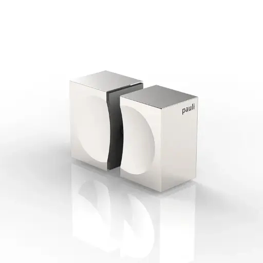 [8278ZN135-A] POIGNEE DOUBLE 28X46MM   NOIR PROFOND MAT 
