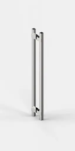 [8370ZNPVD22-640] POIGNEE DOUBLE, 640MM   INOX BROSSÉ