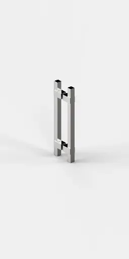 [8370ZNPVD35-320] POIGNEE DOUBLE, 320MM   NOIR MAT 