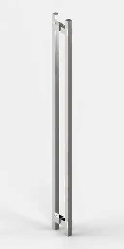 [8370ZNPVD35-960] POIGNEE DOUBLE, 960MM   NOIR MAT 