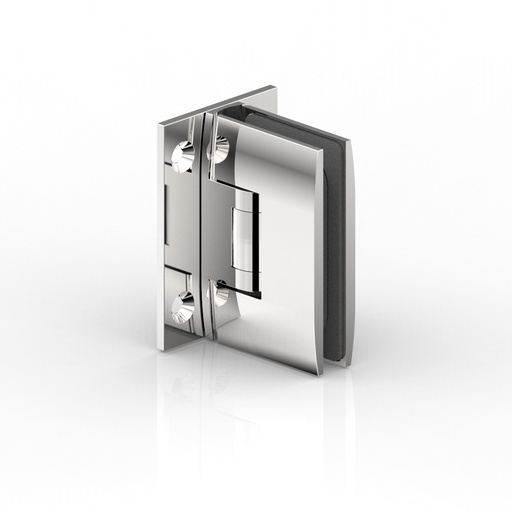 [8408MSPVD22] PENTURE BATTANTE DE DOUCHE V.-MUR 90°   