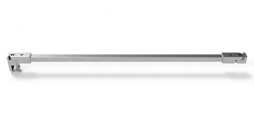 [8794ZN134-1000] BARRE STABILISATRICE VERRE-MUR RECOUPABL   BLANC MAT