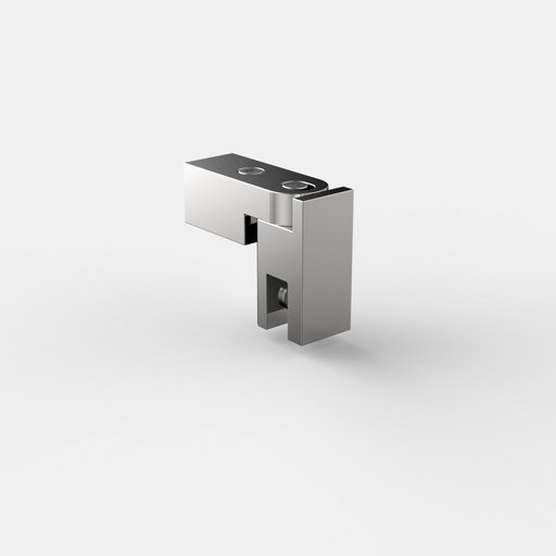 [8794ZNPVD42-GL] CONNECTEUR VERRE-BARRE DE STABILISATION   MÉTAL GRAPHITE BROSSÉ