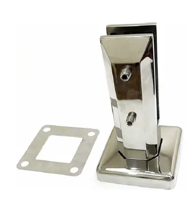 [Pool Spigot] Pince piscine carré Poli Miroir Verre 10-12 mm réglable 