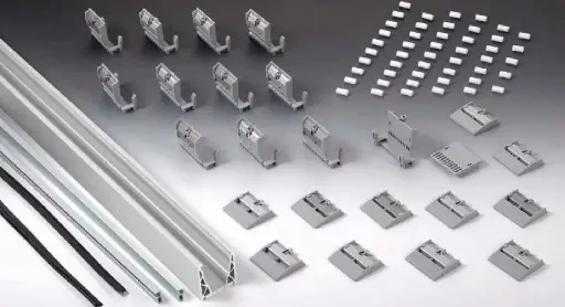 Kit DEFENDER XP montage sur dalle, pour verres 16.7/17.5, B62 H75 L3000